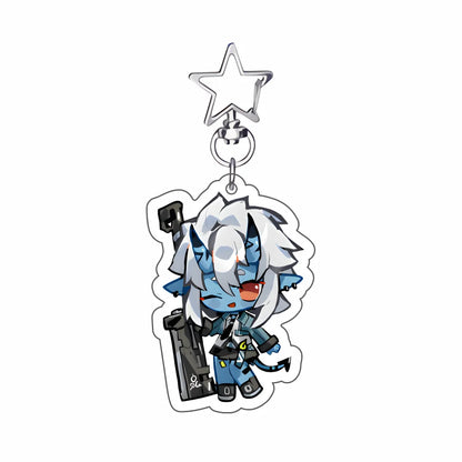 New Hot Game Zenless Zone Zero Keychains Pendant Car Ellen Joe Seth Lowell Jane Doe Von Lycaon Nicole Fans cosplay Gifts