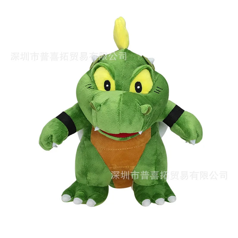 2026 Wonder Bowser Turtle Jr Plush Doll Toy Anime New Peripheral Plush Toy Bowser King Bowser Plush Toy Boy Birthday Gifts