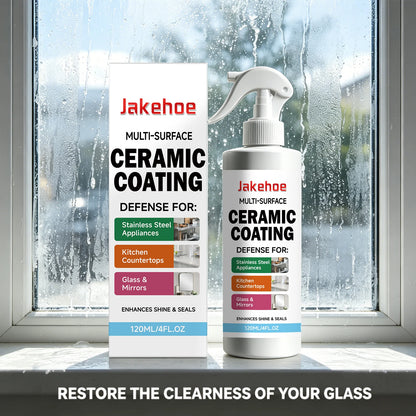 Multi-surface Ceramic Coating Spray Enhance Shine Repel Stains Waterproof & Scratch-Resistant Prote Care Long-Lasting Protection