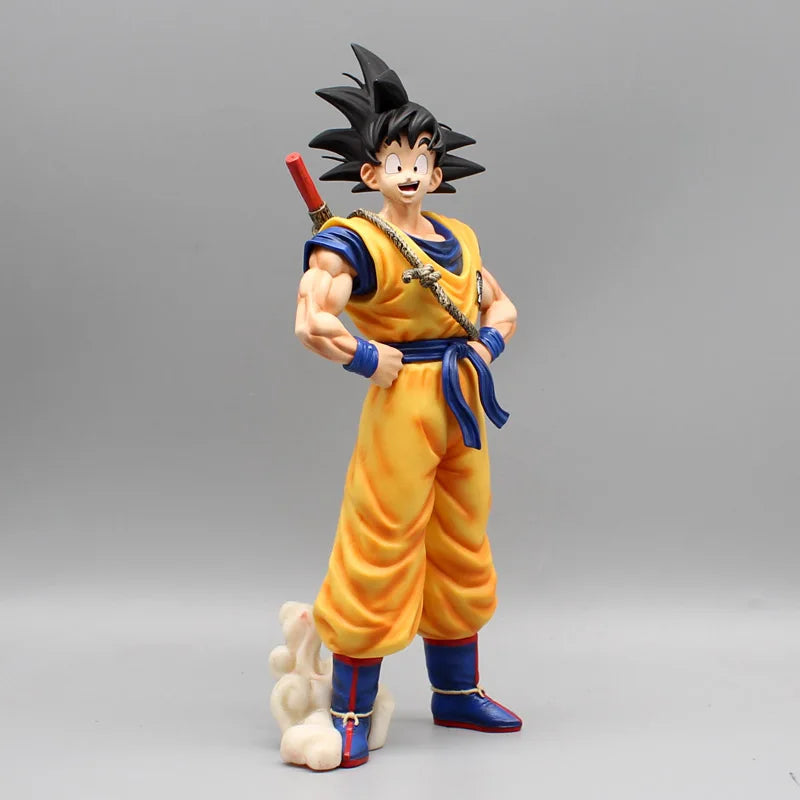 Dragon Ball Dream Super Saiyan Son Goku Somersault Cloud Standing Collection Action Figure Statue Anime Model Ornaments Toy Gift