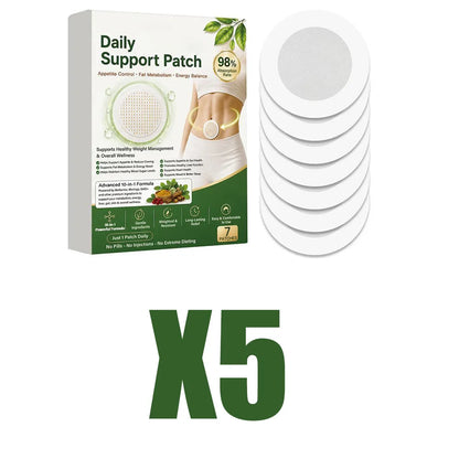 Berberine X NAD+ Weight Management Assistance Patch Weight Loss Slimming Belly Fat Burner Detox Sticker Nano Microneedle Patch