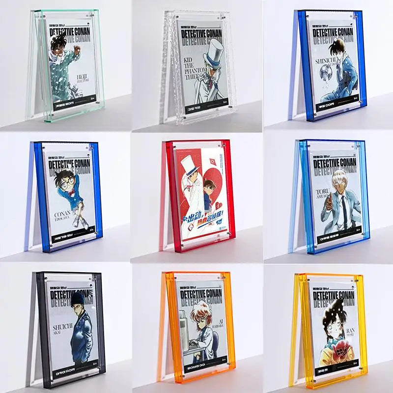 Colours Acrylic Photo Frame Translucent Picture Frame for Wall Hanging,Desktop Bedroom Living Room Study Wall Decoration