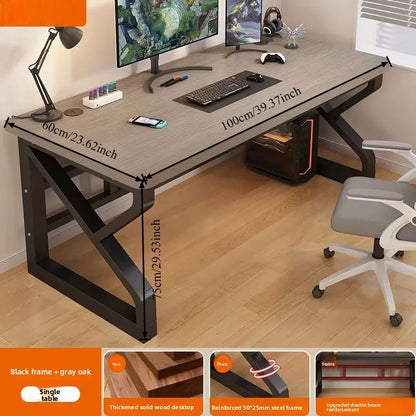 Computer Desk Furniture for Home Office Gaming Desk Workstation Study Desk with Multiple Size Options Modern Home Furniture