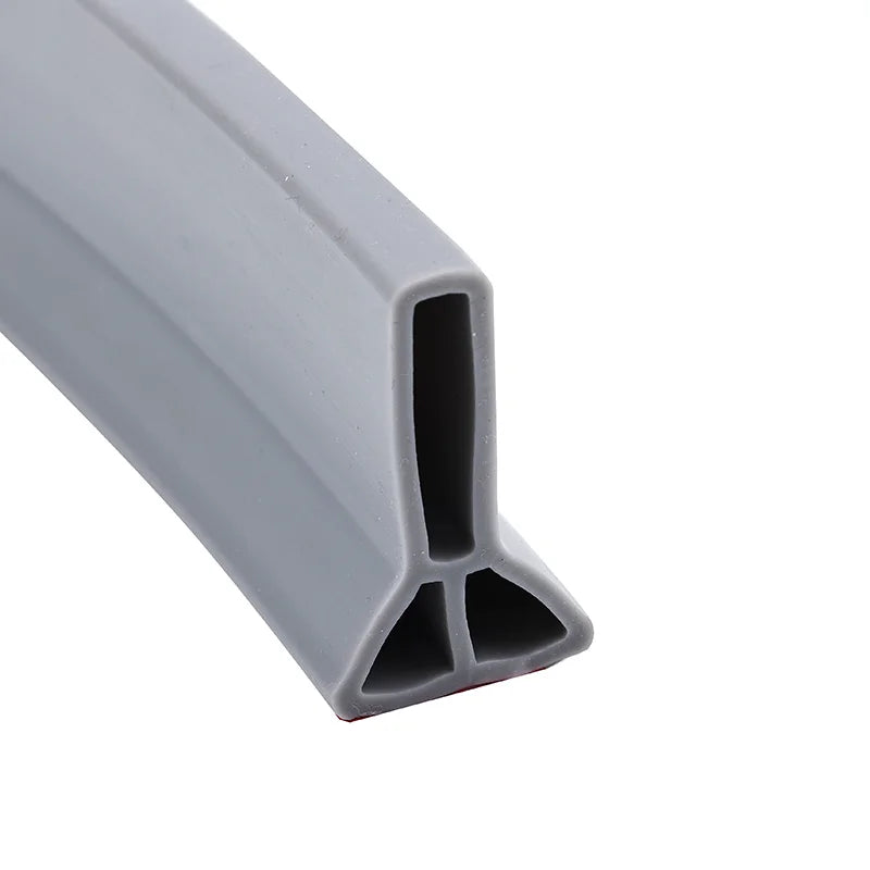 Water Barrier Heigh 3/5cm Self Adhesive Bendable Water Retaining Strip for Kitchen Bathroom Separation Shower Accessories