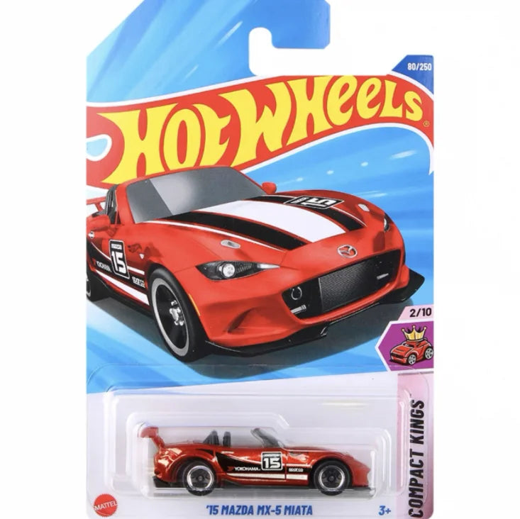 HotWheels 1:64 MAZDA MX-5 MIATA Alloy Sports Car Model Simulation Diecast Metal Classic Racing Vehicles Car Model Kids Toys Gift
