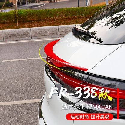FOR Porsche Macan Gts Car Spoiler Macan Turbo Rear Tail Light Decorative Parts Real Carbon Fiber Spoiler 2018-2020