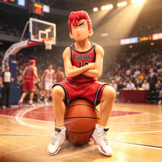 15cm/5.91in Anime Slam Dunk Figure Sakuragi Hanamichi Action Figures Pvc Statue Desktop Ornamen Collection Model Toys Gifts