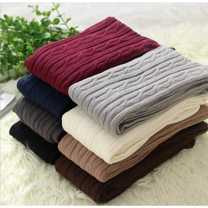 1 3 5 Pairs of Cozy Thermal Over the Knee Knit Socks for Women Warm and Stylish Winter Socks with Thickened Material
