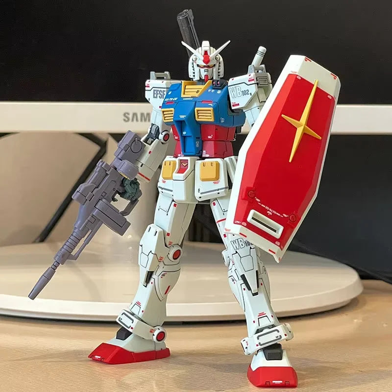 Gto Hg 1/144 Yuan Zu Tmech Assembly Model Kit Rx-78-2 Action Figures Puzzle Toys Collectible Desktop Ornament Gift