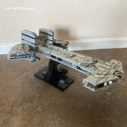 NEW Stars Thor's Bilskirnir Midi-Scale MOC Spaceship Military Building Blocks DIY War Battle Assemble Bricks Kids Toy Gift