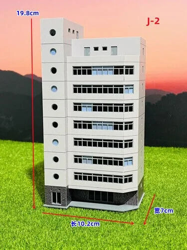 1/350/150 Diorama Outland City Modern Commercial Building Model Street Office Home Scene Model Toys