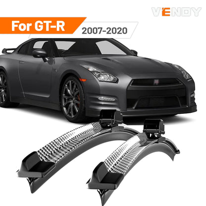 For Nissan GT-R GTR GT R R35 2007-2020 2008 2010 2013 2014 2015 2016 2018 2pcs Front Windshield Wiper Blades Windscreen Wipers