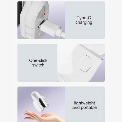 Adjustable EMS Nose Lifter Clip Microcurrent Vibration Massager 3D Slimmer Bridge Corrector Beauty Tool