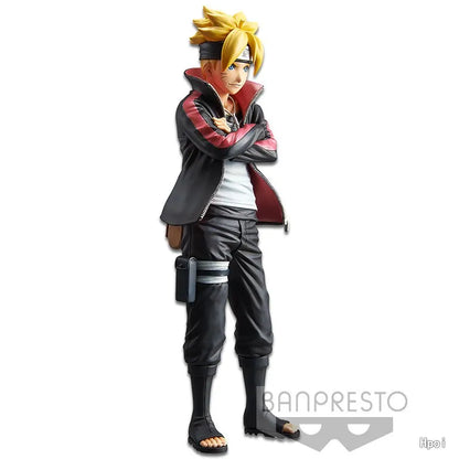 13CM Boruto Uzumaki Figure Anime Naruto Uzumaki Cool Cute Desktop Proportion Golf Model Toy Gift Collection Ornaments PVC