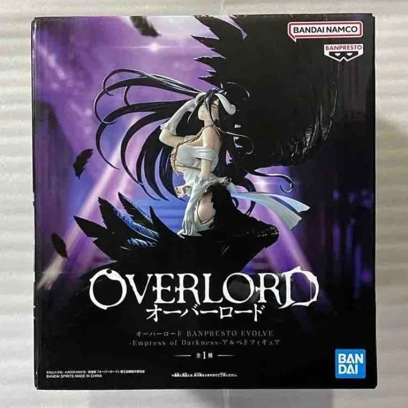 In Stock BANPRESTO Overlord EVOLVE Empress of Darkness Albedo Anime Figures Action Model Collect Toys Gifts  WY