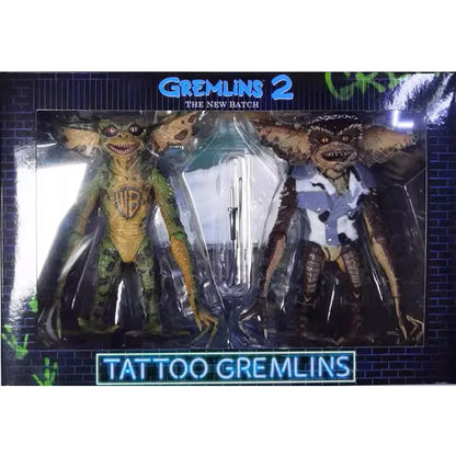 Gremlins 2 Figure Tattoo Gremlins Action Figuras Movie Gremlins Figurine Toys Collection Model Doll Original Gift for Fans