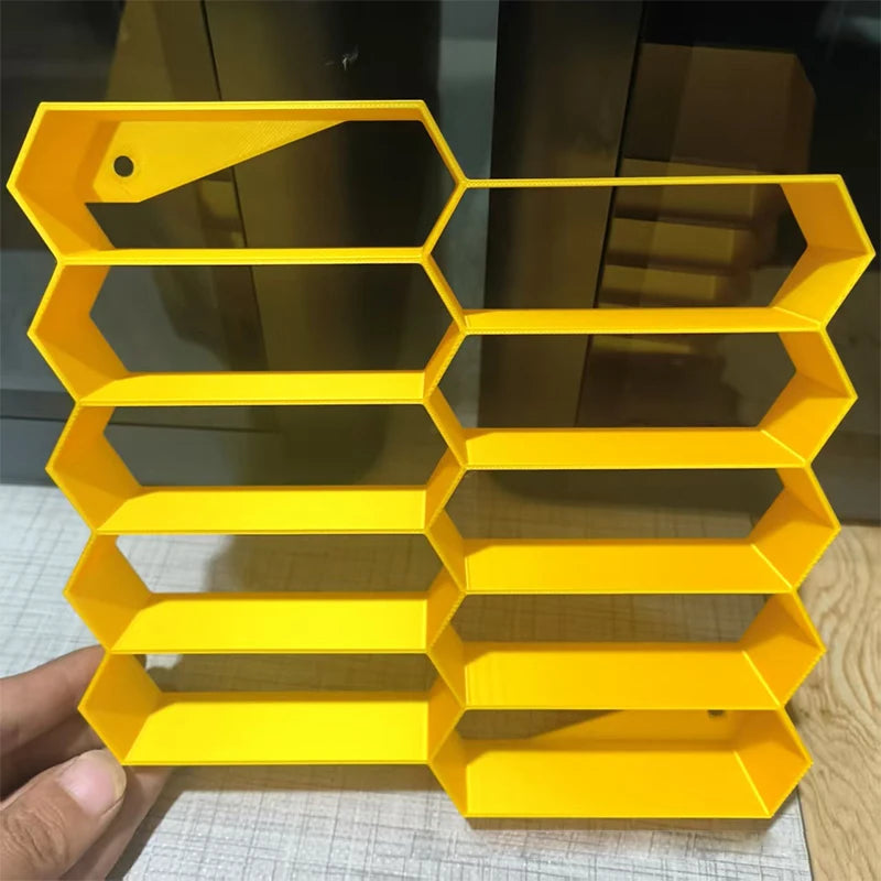 【10Grids Cars Model Storage Box Save Space Large Capacity Collection Show Holder 3D Printed Car Model Display Rack】