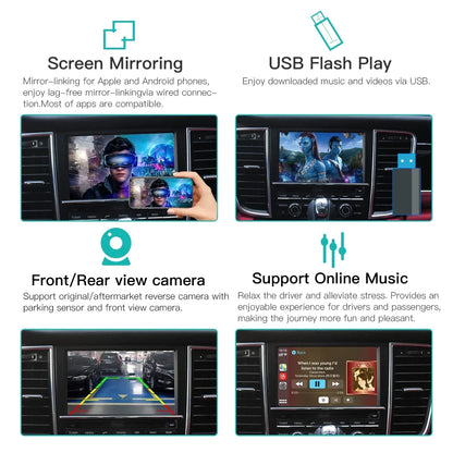 Wireless CarPlay Android auto For Panamera Cayenne Macan Cayma 911 918 PCM 3.1 Support Mirror Link AirPlay Camera
