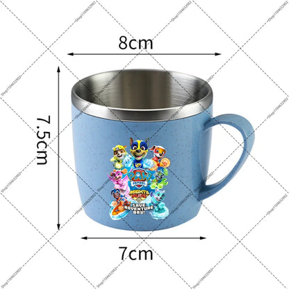 Paw Patrol Portable Stainless Steel Coffee Mug Chase Skye Cartoon Anime Pattern Printed Water Cup Household Couples Milk Cups