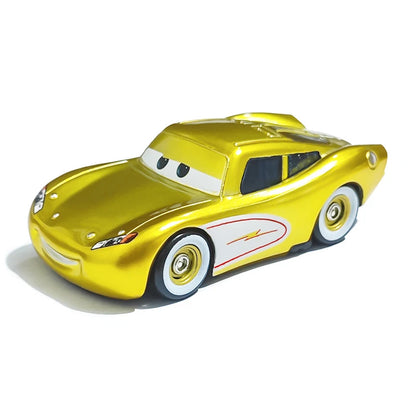 Pixar Cars Lightning McQueen Hudson Hornet Piston Cup Racer Version Metal Die Casting Model Car Racing Toys Birthday Gifts