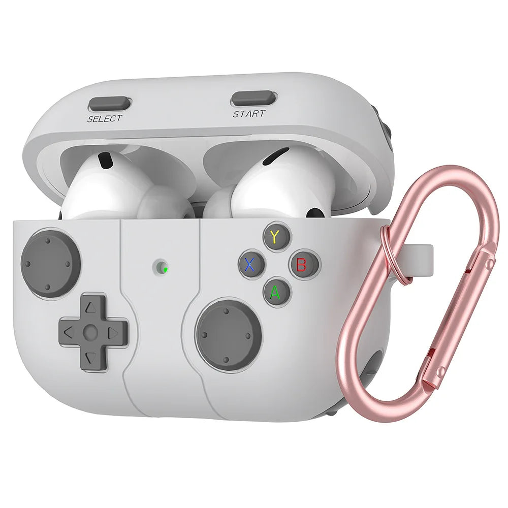 for AirPods Pro 3/Pro 2/Pro/4 Case with Secure Lock Cute 3D Game Player Design Protective Earphone Case Cover for AirPods 4/Pro3
