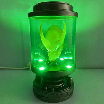 Cell Larva Culture Tank Glowing Model Figurine Movie Prop Statue Desktop Crafts Decoration Collection Model Toys Gif