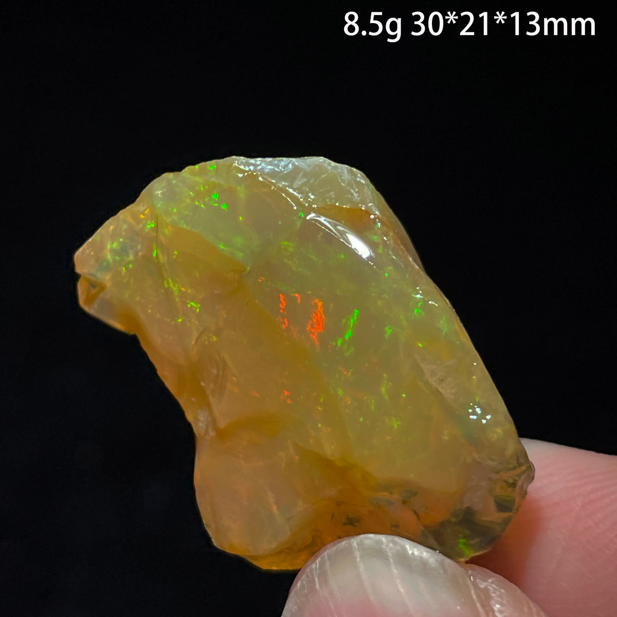 Natural Rare Colorful Ethiopia Opal (Need In Water) Gem Mineral Healing Quartz Crystals Gemstone Shooting Under Lighting