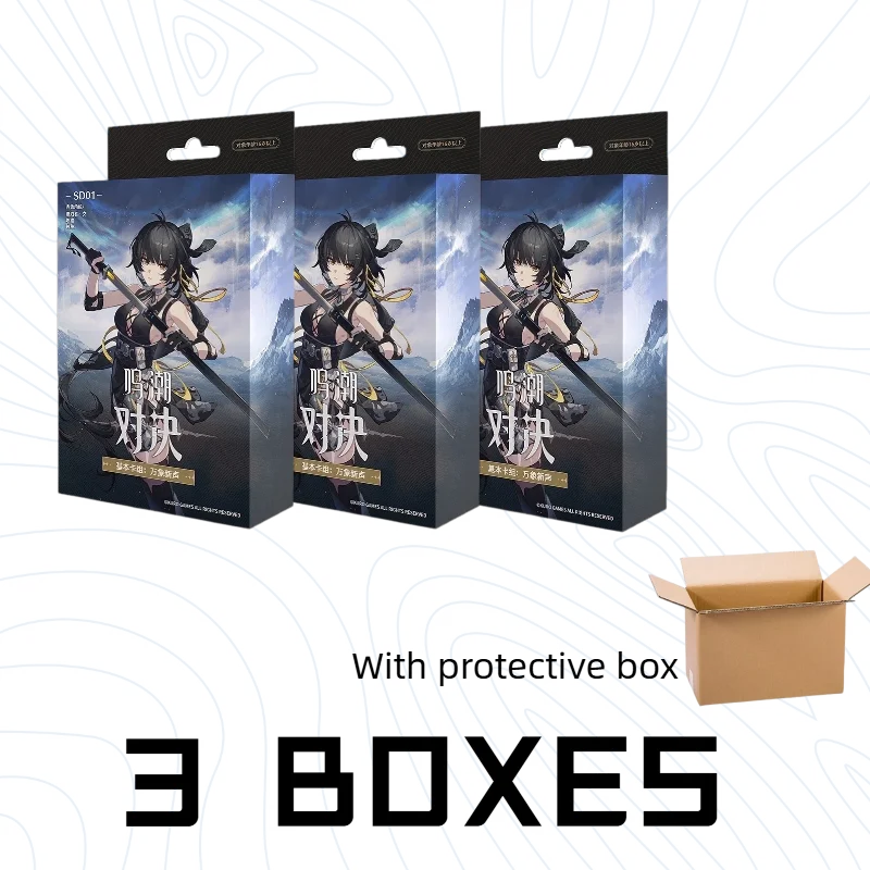 In Stock Wuthering Waves Duel TCG Vol.1 Booster Box, Collectible Trading Card Box Anime Game Periphery Collection Gift