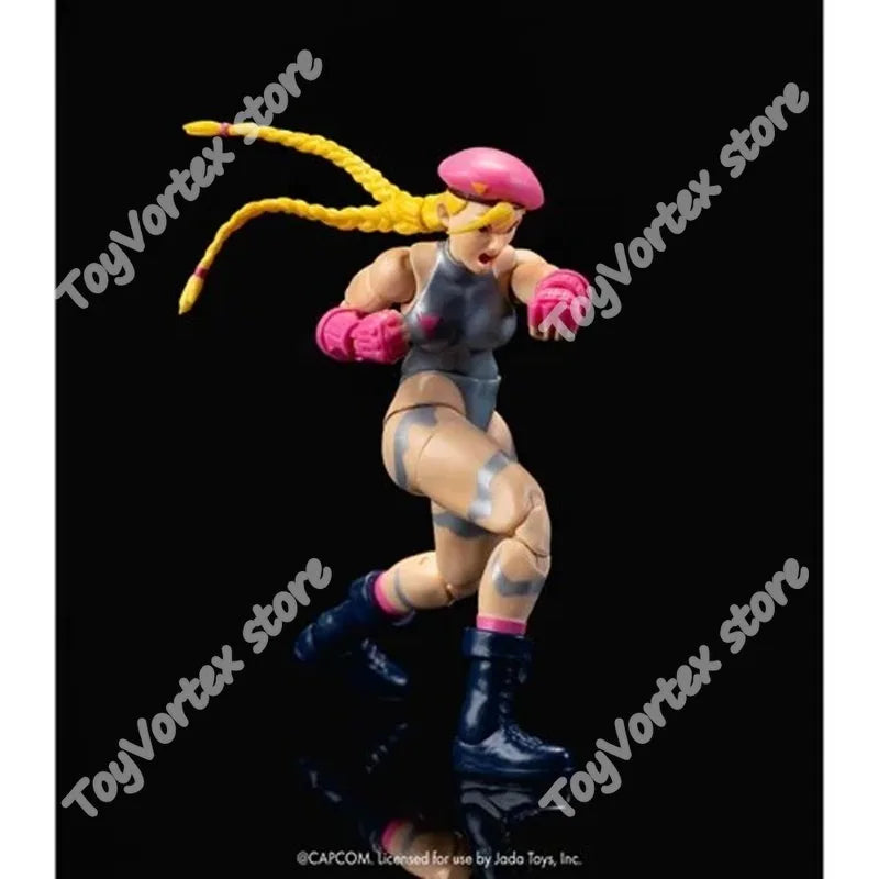 24 Hour Shipping 1/12 JADA Toys Ultra Street Fighter II Cammy Player 2 Action Figure Statue JADA Model Collection Doll Toy Gifts