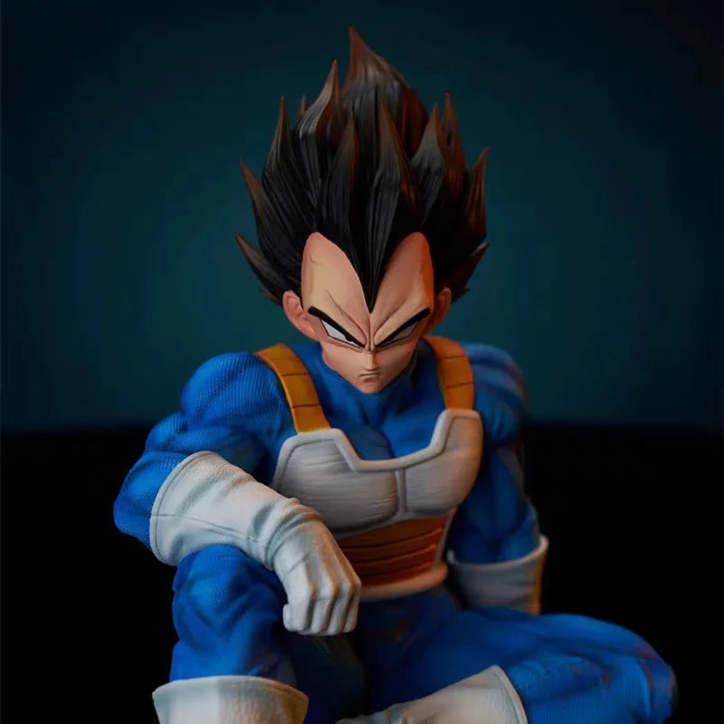 Dragon Ball Saiyan Sitting Vegeta Proud Anime Figure Wholesale Statue Model Ornament