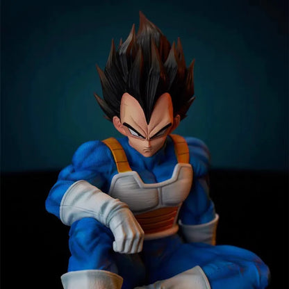 Dragon Ball Saiyan Sitting Vegeta Proud Anime Figure Wholesale Statue Model Ornament