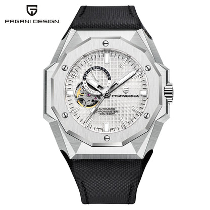 Pagani Design Men's Mechanical Watch NH39 Movement Top Notch Sapphire Stainless Steel 100m Waterproof Men's Automatic Watch