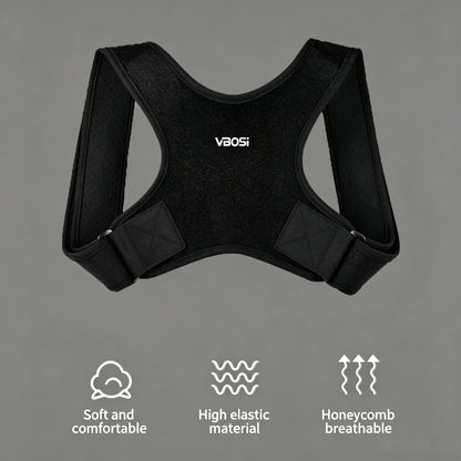 VBOSI Invisible Posture Corrector for Men Women Adjustable Breathable Back Brace Shoulder Support Straightener for Hunchback Cor