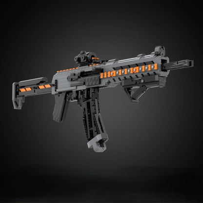 AK105csgo Block Gun Assembly Shootable Toys Military Series Giant Call of Duty MOC Bricks Children's Training Puzzle Toys