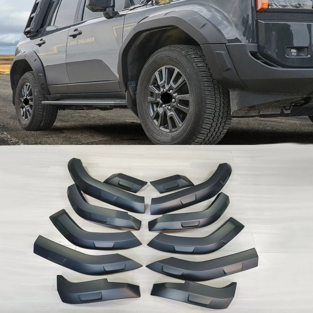 High Quality Auto Parts V2 Prado Wheel Arches Car Exterior Accessories for Toyota Prado Land Cruiser LC250 2024 2025 Fender Flar
