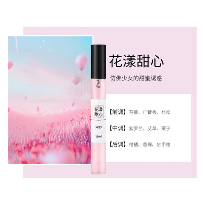 10ml Random Style Brand Pheromone Perfume for Women Men Atomizer Lady Sample Long Lasting Fragrance Pheromone Eau De Parfum