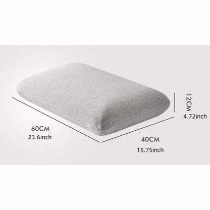 Bamboo patte slow rebound bread memory pillow for protection, space cotton invisible zipper design, single person adult pillow