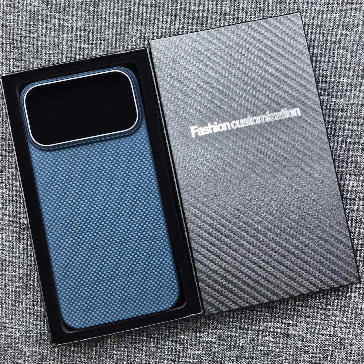 For iPhone 18 17 Pro Max Burgundy Kevlar Aramid Fiber Case With Magsafe Carbon Fiber Cover Ultra-Thin Magnetic Case For 18 Pro