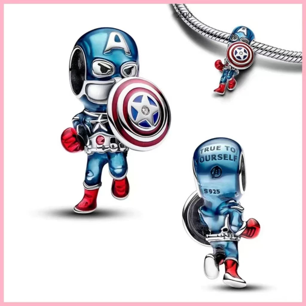 Hot selling 925 sterling silver Disney cartoon wizard charm bead pendant, suitable for original DIY bracelet, women's birthday