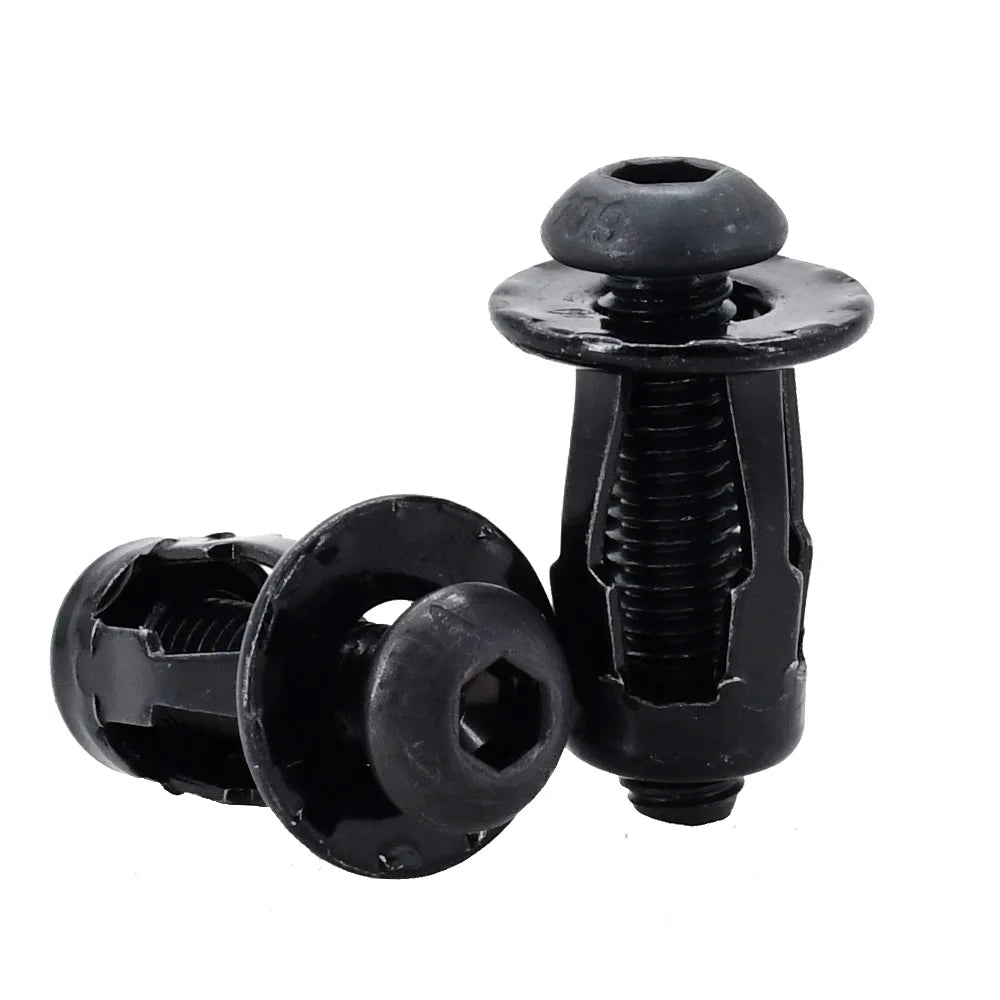 M4 M5 M6 Petal Rivet Nuts Carbon Steel Molly Jack Nut License Plate Fixing Metal Panel Clamp Lock Rivnut Screw Nut Kit Nutsert