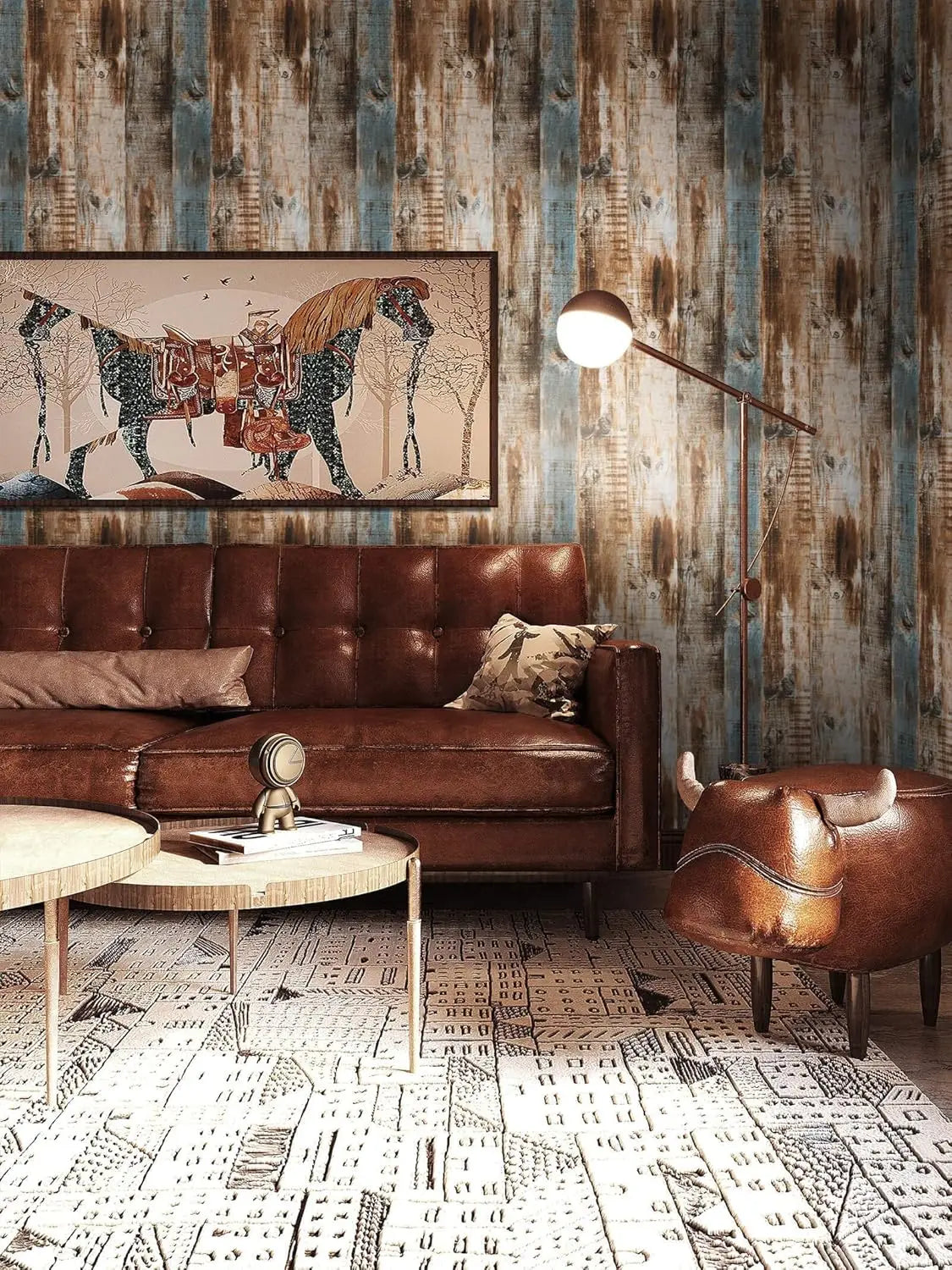Wood Contact Paper for Cabinets Tables Walls Self Adhesive Removable Wallpaper for Bedroom Living Room Kitchen Backsplash Roll