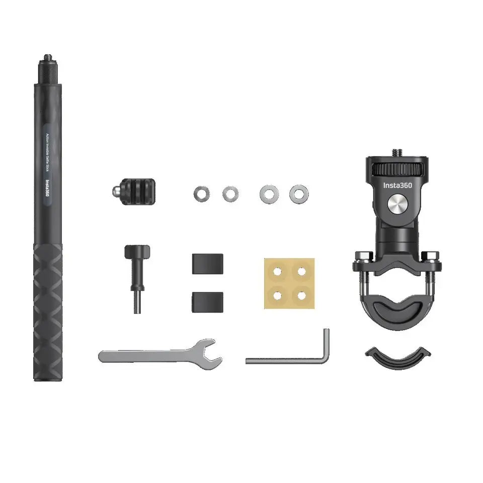 Insta360 Motorcycle U-Bolt Mount for Moto Riding 1/4' Interface Design for Insta 360 X5, X4 Air, X3 Original Accessories