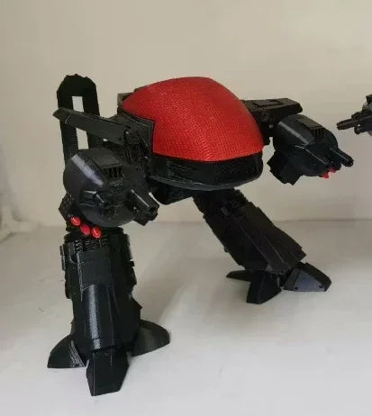 3D Printed ED-209 RoboCop DIY Articulated Model Collectible Toy fdm Ornament