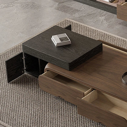 Italian Minimalist Coffee Tables Classic Retro Rustic Extendable Coffee Tables With Drawers Design Mesas De Café Room Furnitures