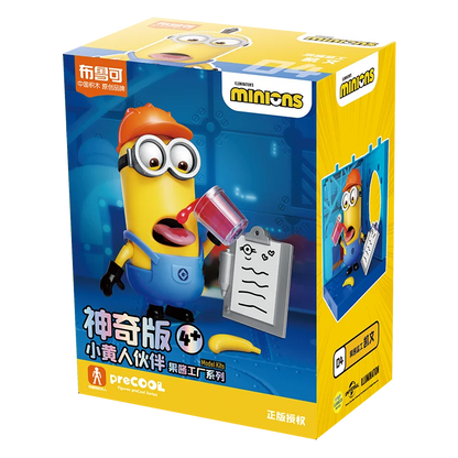 Genuine Minions Building Block Figures Magic Edition Jam Factory And Celebration Party Series Collectible Toy Desktop Ornament