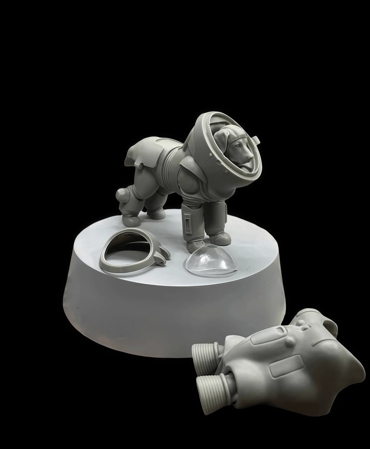 1/20 cast resin model assembly kit, GK, shape mechanical dog, unpainted toy model