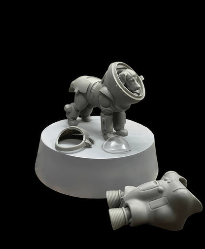 1/20 cast resin model assembly kit, GK, shape mechanical dog, unpainted toy model