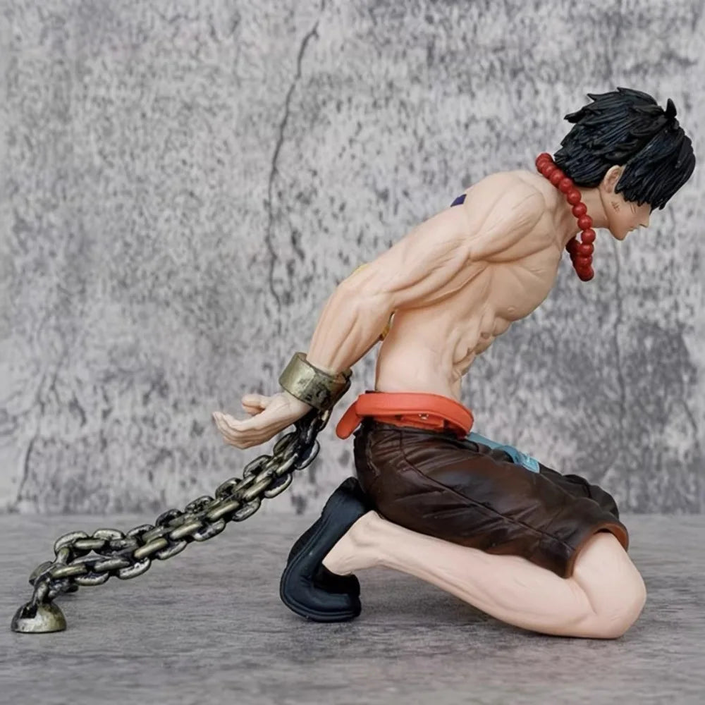 13cm ONE PIECE Figures ACE Figure Collectible Decorations Anime Goods Toy Gift Christmas Present