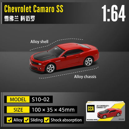 CCA 1:64 Porsche 911 GT2 RS BMW X5M Audi, Ford, Nissan Collection Full body Alloy Manufacturing Die Casting Car Model Toy Car