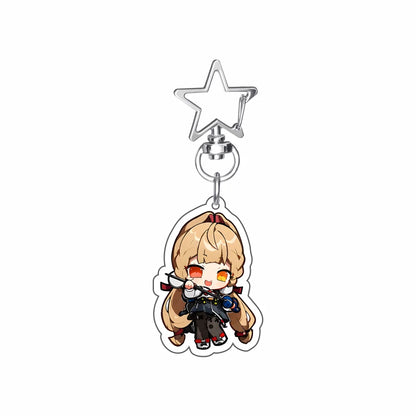 New Hot Game Zenless Zone Zero Keychains Pendant Car Ellen Joe Seth Lowell Jane Doe Von Lycaon Nicole Fans cosplay Gifts